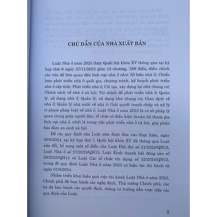 Các văn bản hướng dẫn thi hành Luật Nhà ở năm 2023 - Ảnh 2