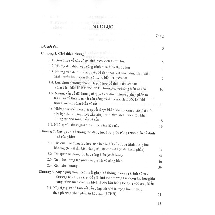 Tính Toán Kết Cấu Công Trình Kích Thước Lớn Khi Tương Tác Động Lực Học Với Sóng Biển Và Nền - Ảnh 3