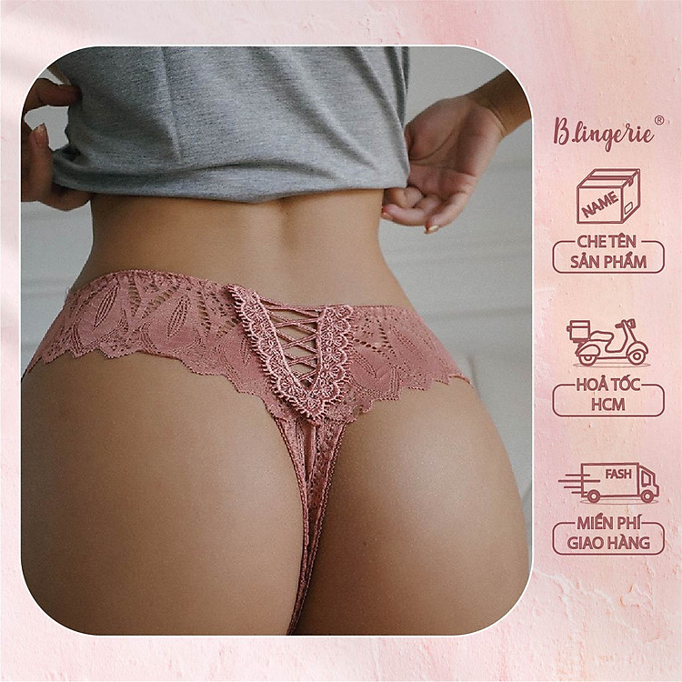 Quần Lót Ren Nữ Tính Quyến Rũ - B.Lingerie