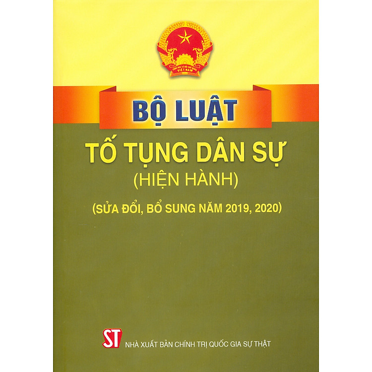 Bộ Luật Tố Tụng Dân Sự (Hiện Hành) (Sửa Đổi, Bổ Sung Năm 2019, 2020) – Tái bản năm 2022