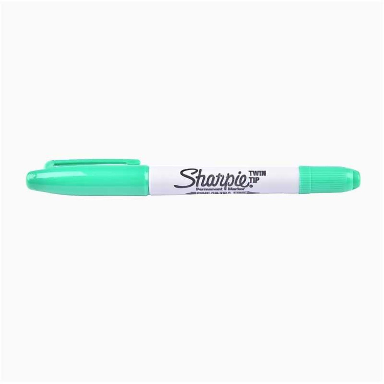 Bút Lông Dầu SHARPIE TWIN TIP 32204 (Xanh Lá) - Ảnh 3