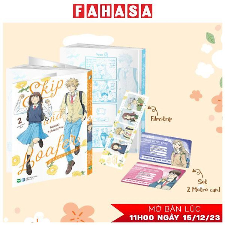 Skip And Loafer - Nhịp Bước Tuổi Xanh - Tập 2 - Bản Sưu Tầm - Tặng Kèm Filmstrip + Set 2 Metro Card