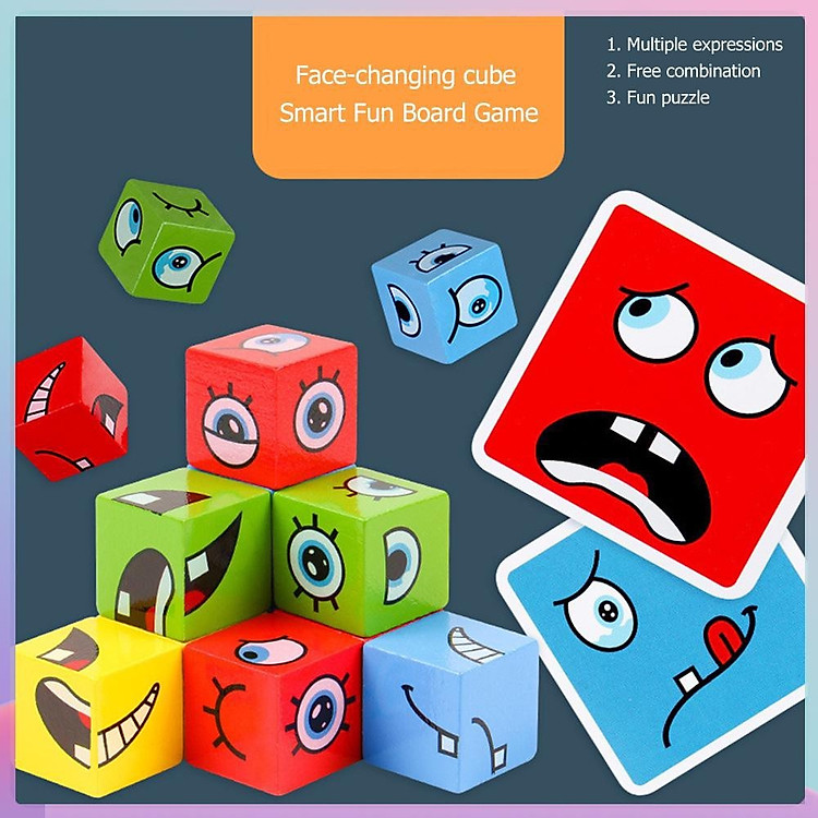 Đồ Chơi Rubik Cảm Xúc Cho Bé Chính hãng Giá tốt - Hình ảnh 5