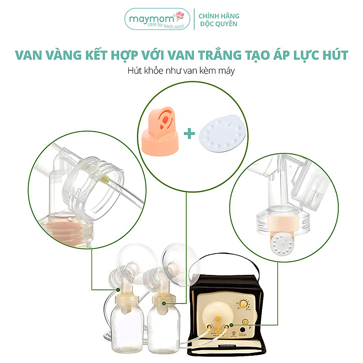 Mua Van Vàng Máy Hút Sữa Maymom - 1 Van Chính hãng Giá rẻ - Hình ảnh 3