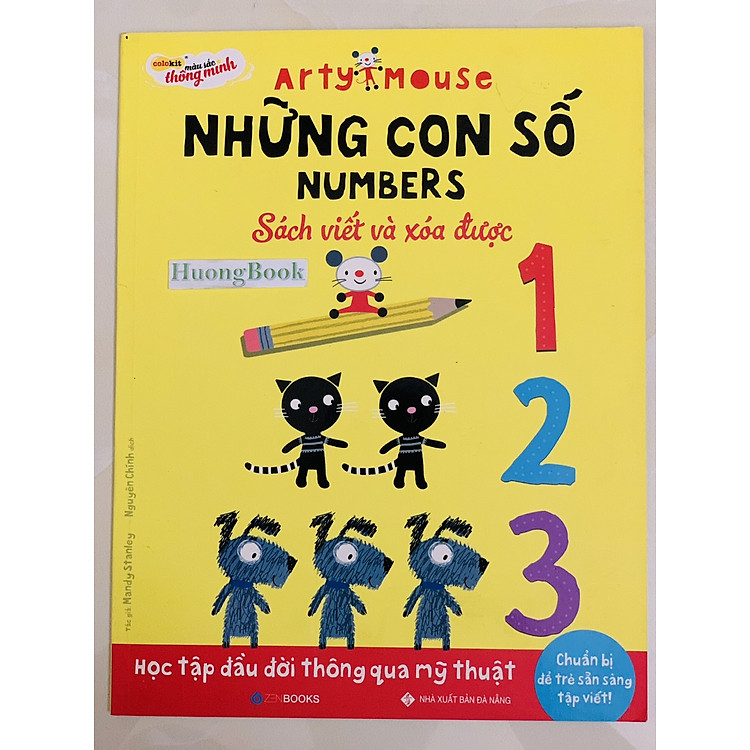 Arty Mouse Những Con Số (Sách Viết Và Xóa Được) - Ảnh 4
