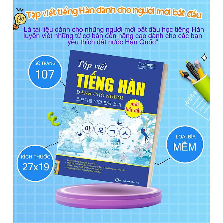 Tập Viết Tiếng Hàn Dành Cho Người Mới Bắt Đầu - Ảnh 2