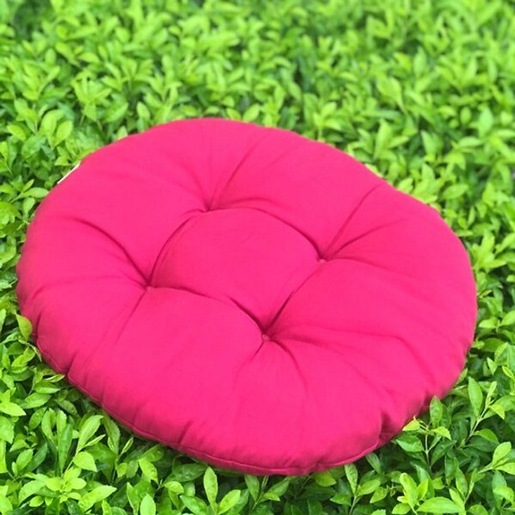 Đệm Ngồi - Nệm Bệt Tròn màu hồng