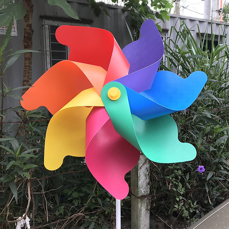 Chong chóng 7 cánh 7 màu