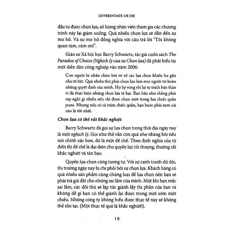 Khác Biệt Hay Là Chết (Tái Bản 2021) - Ảnh 4