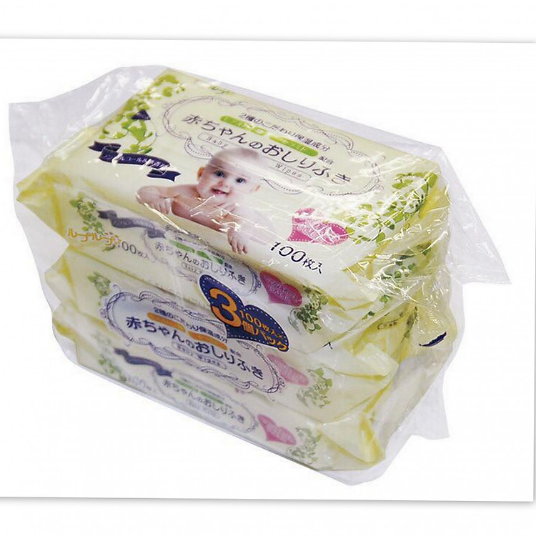 Combo 3 Bịch Khăn Ướt Cho Bé Lifedo.Plus Baby LD-004