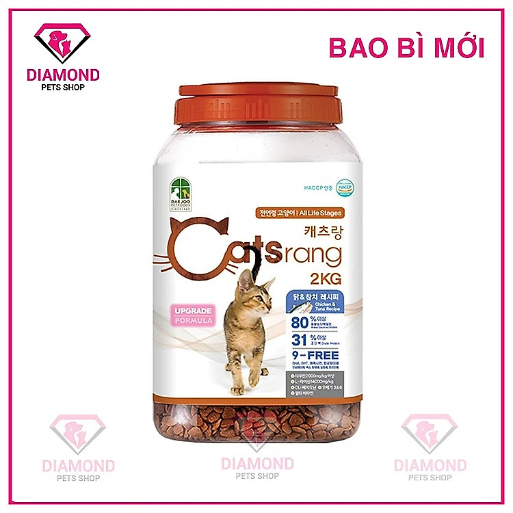 Thức ăn hạt cho mèo mọi lứa tuổi CATSRANG
