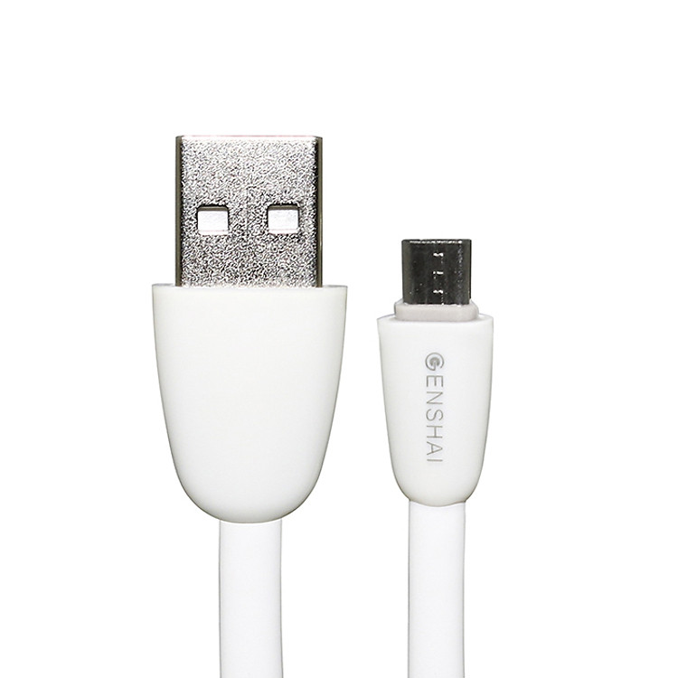 Dây Cáp Sạc Micro USB Cho Điện Thoại GENSHAI 1m GM03 - Hàng Chính Hãng