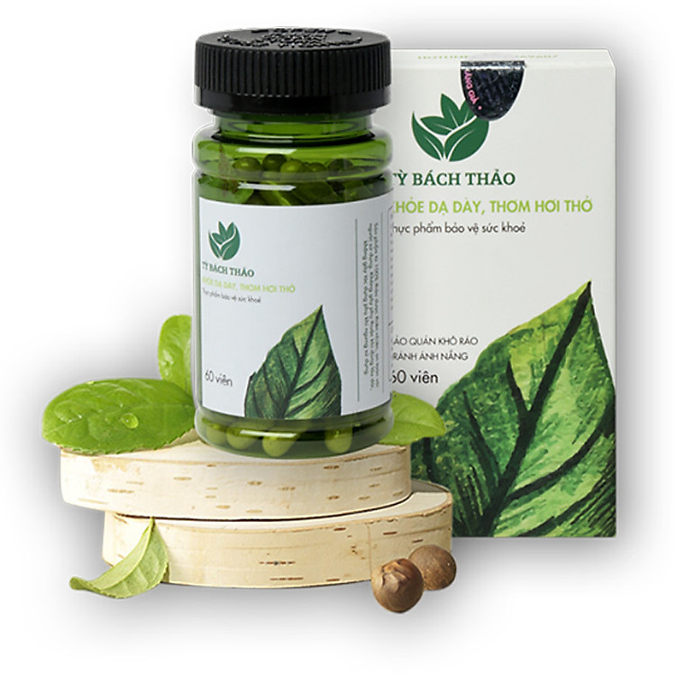 Thực Phẩm Chức Năng Thảo dược hỗ trợ trị hôi miệng và trào ngược dạ dày Tỳ Bách Thảo