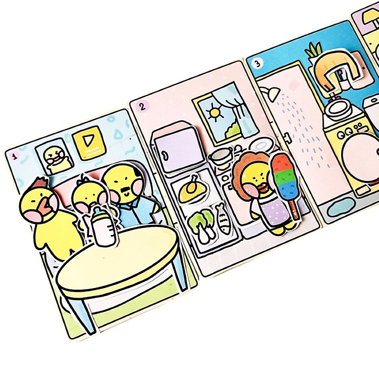 Mua Bộ Tranh Tương Tác Cô Tiên Xanh Chính hãng Giá tốt - Hình ảnh 4