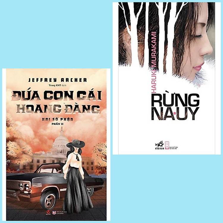 Combo 2 cuốn: Đứa Con Gái Hoang Đàng + Rừng Nauy (Sách truyện/tiểu thuyết hâp dẫn)