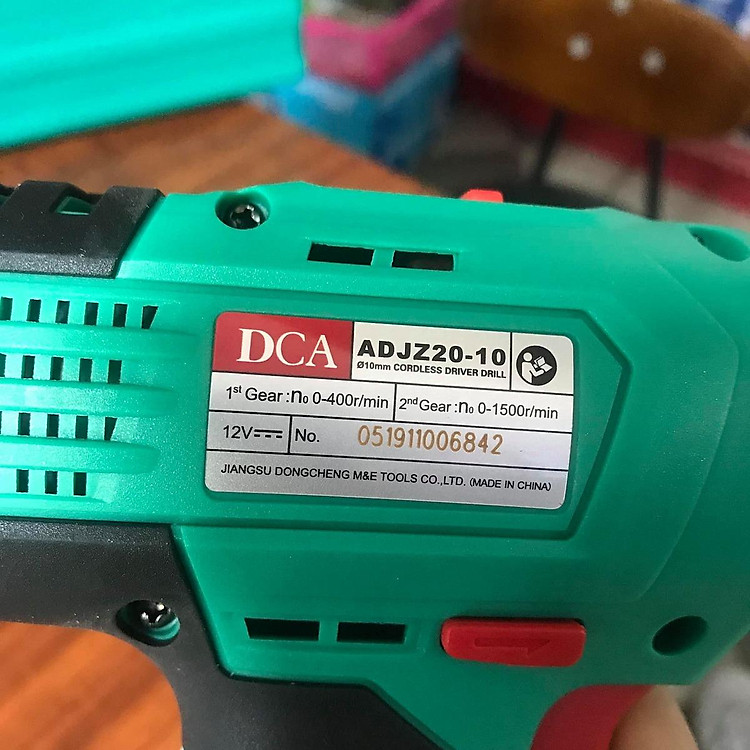 MÁY KHOAN VẶN VÍT DÙNG PIN 12V/2AH*2 (7MM-10MM) DCA ADJZ20-10E- HÀNG CHÍNH HÃNG