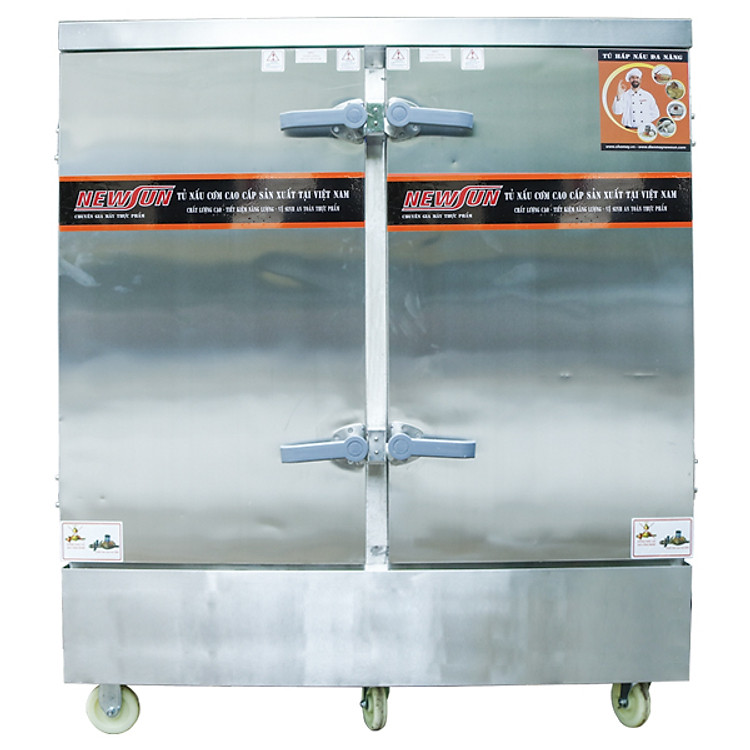 Tủ Hấp Giò Chả 24 Khay ( 120kg/mẻ )