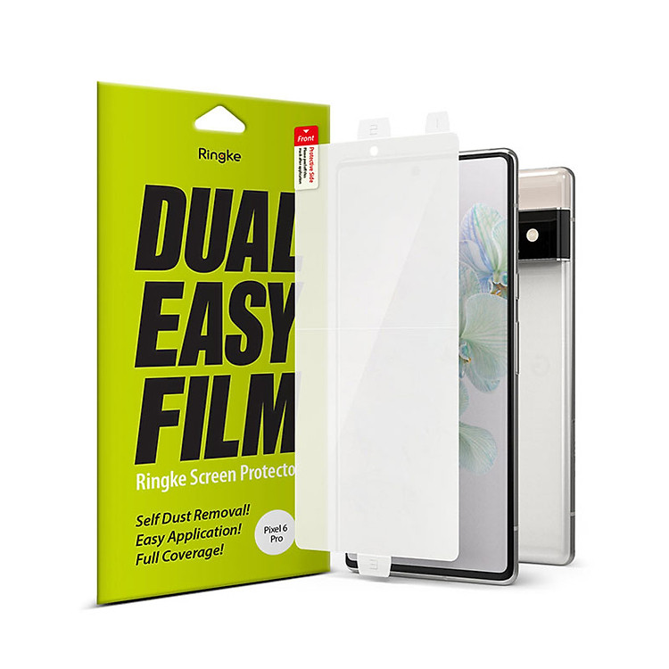 Dán Full Màn Hình cho Google Pixel 7a/7/7 Pro/6 Pro RINGKE Dual Easy Film (Hộp 2 Miếng) - Hàng Chính Hãng