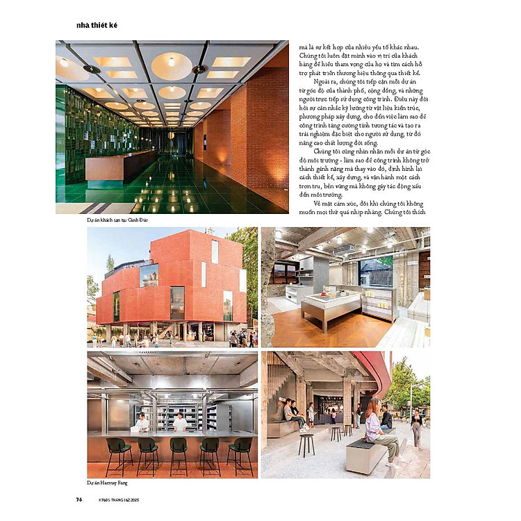 Tạp chí Kiến Trúc và Đời Sống số Xuân Ất Tỵ (Tháng 1&2-2025) - Ảnh 7