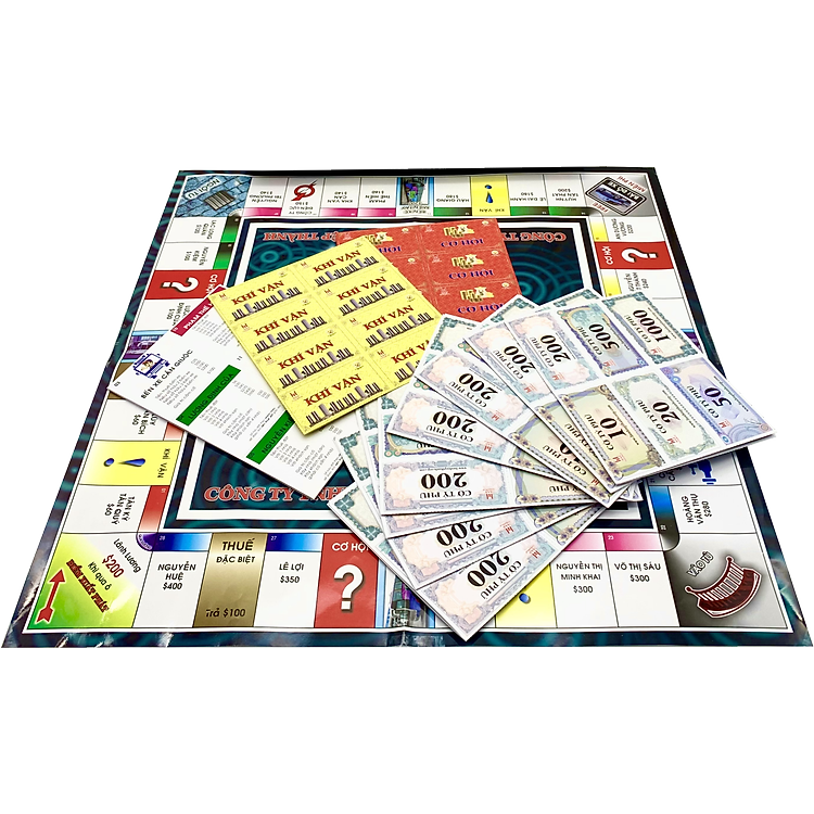 Mua Cờ Tỷ Phú Hộp Giấy Lớn 5 Trong 1 Chính hãng Tiết kiệm - Hình ảnh 3