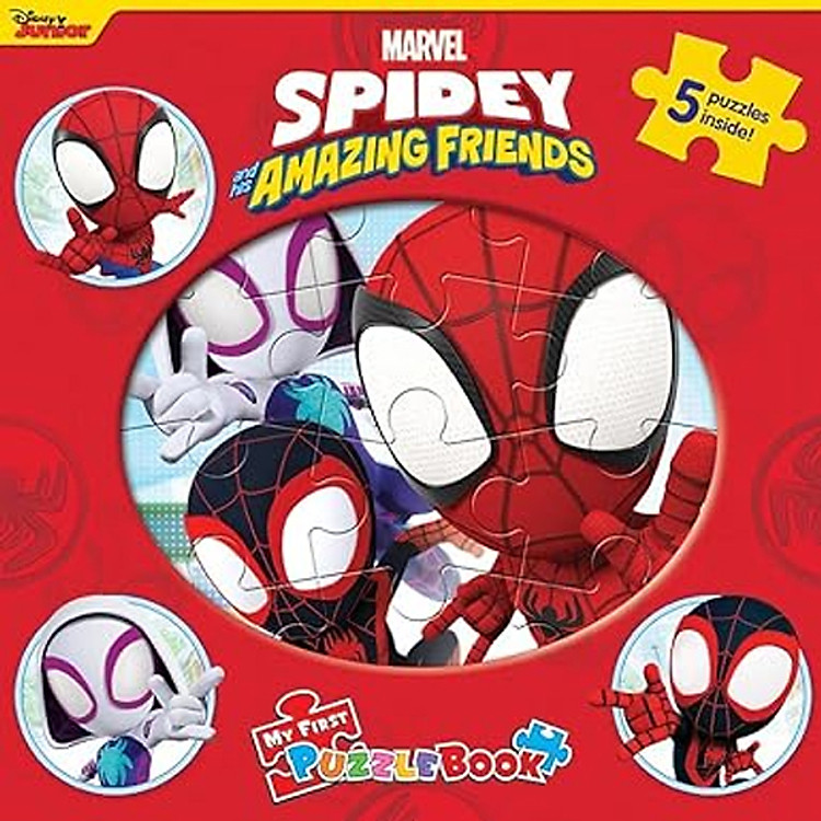 Marvel Spidey And His Amazing Friends My First Puzzle Book