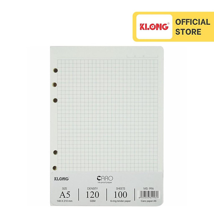 Ruột sổ còng Caro A5 (100 tờ)