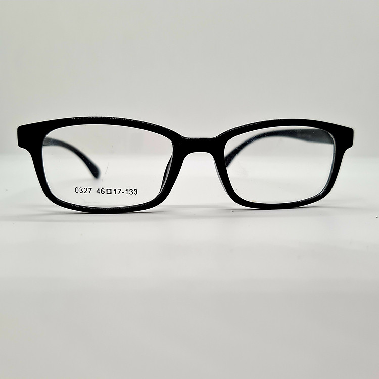 Gọng kính nhựa dẻo Tr90, dáng nhỏ, đơn giản-0327