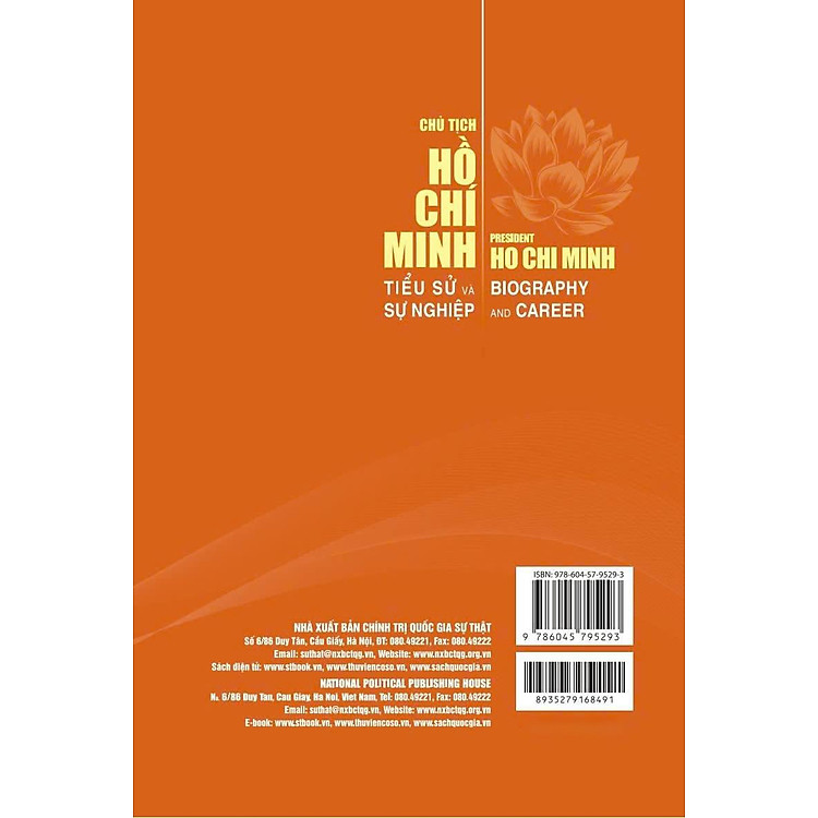 Chủ Tịch Hồ Chí Minh - Tiểu Sử Và Sự Nghiệp (Song Ngữ Việt - Anh) - Ảnh 4