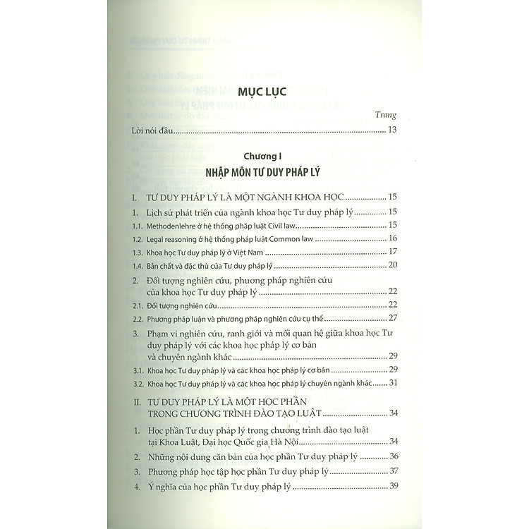 GIÁO TRÌNH TƯ DUY PHÁP LÝ - PGS. TS. Nguyễn Minh Tuấn, PGS. TS. Nguyễn Hoàng Anh (Tái Bản) - Ảnh 3