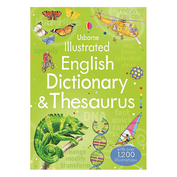 Sách tiếng Anh - Usborne Illustrated English Dictionary & Thesaurus