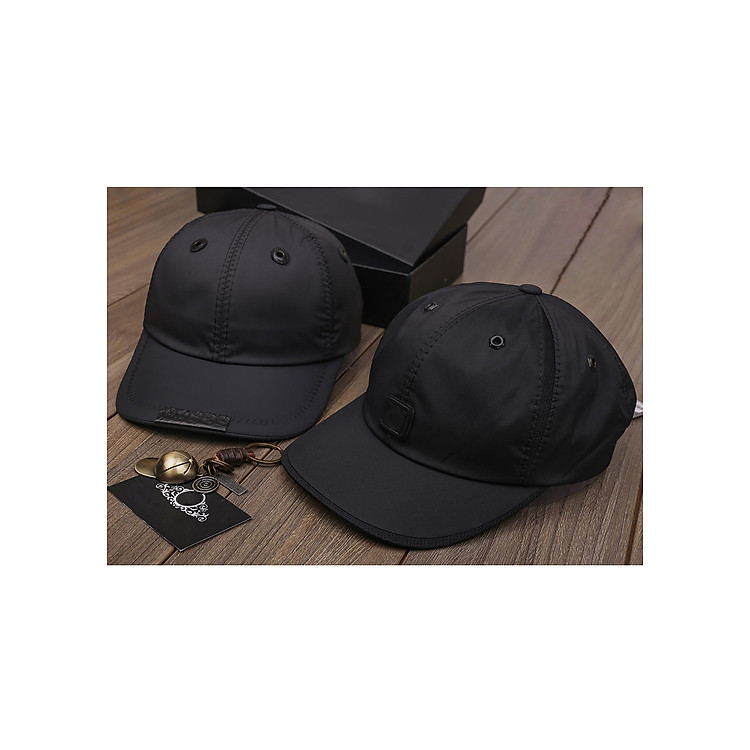 Combo 2 mũ lưỡi trai nón kết sơn vải dù 2 lớp thời trang nam nữ cao cấp