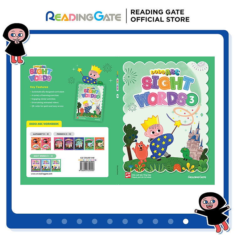 DODO ABC WORKBOOK – SIGHT WORDS 3 READING GATE