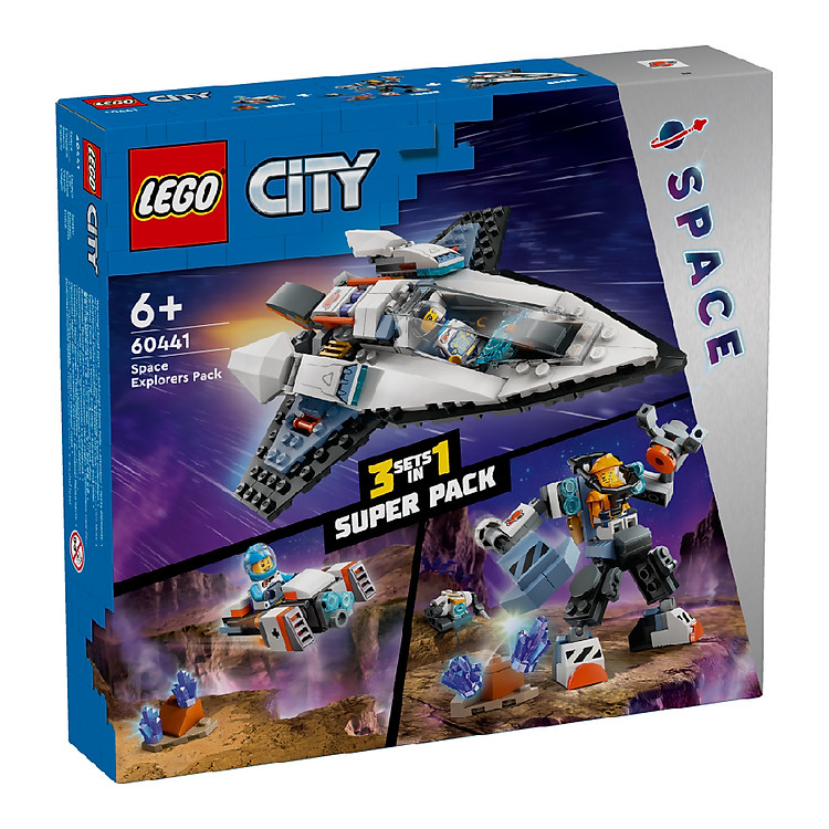 Mua tại Tiki: Đồ Chơi Lắp Ráp Tàu Thám Hiểm LEGO Chính hãng Giá tốt