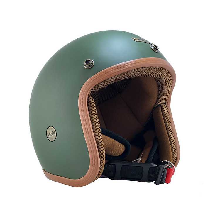 Mũ Bảo Hiểm 3/4 Asia - Hàng Chính Hãng