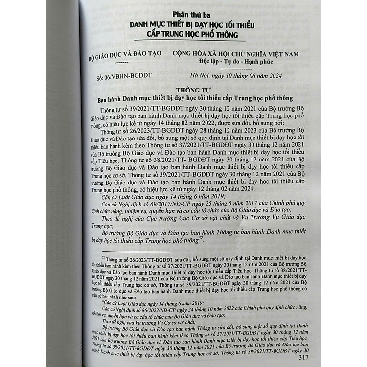 Danh Mục Thiết Bị Dạy Học Tối Thiểu Trong Nhà Trường - Ảnh 6