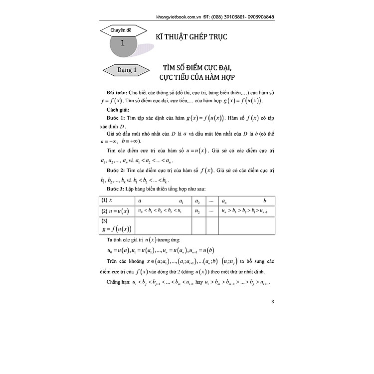 BÍ QUYẾT GIẢI CÁC DẠNG TOÁN VỀ HÀM ẨN - HÀM HỢP - Ảnh 2