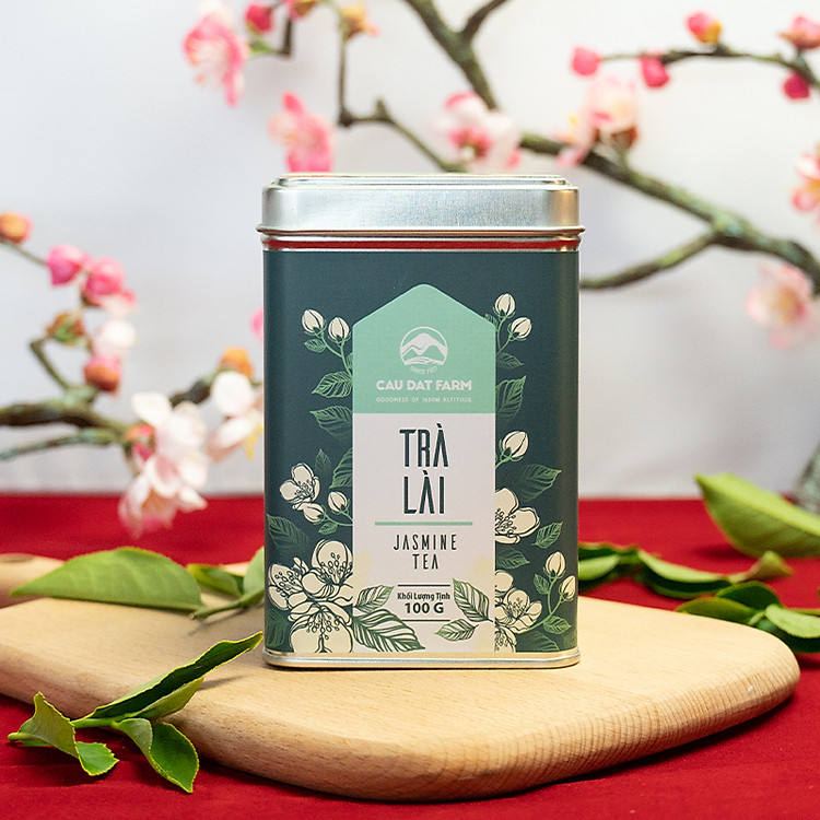 TRÀ LÀI CẦU ĐẤT FARM LON THIẾC 100G