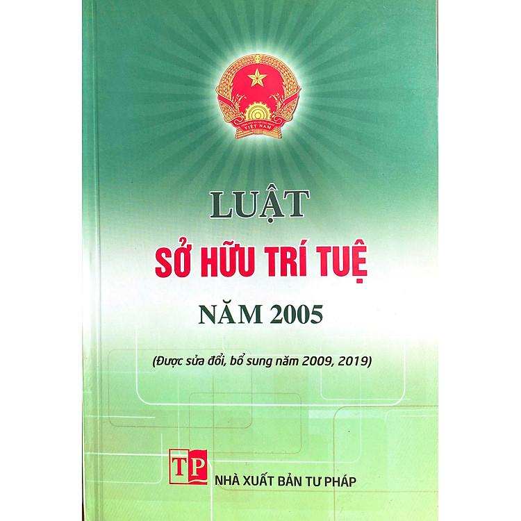 Luật Sở hữu trí tuệ năm 2005 (Sửa đổi, bổ sung năm 2009, 2019)