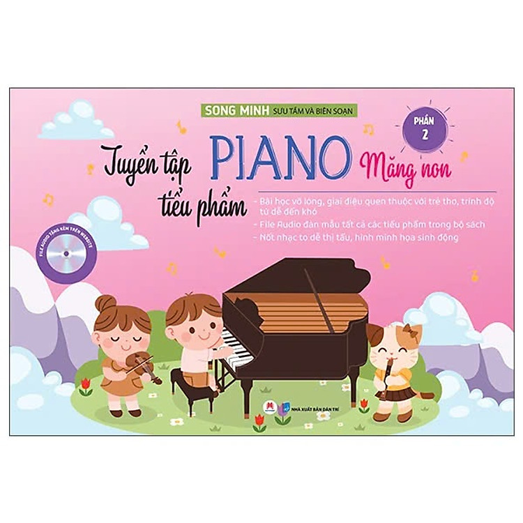 Tuyển Tập Tiểu Phẩm Piano Măng Non Phần 1 + 2 - Ảnh 3