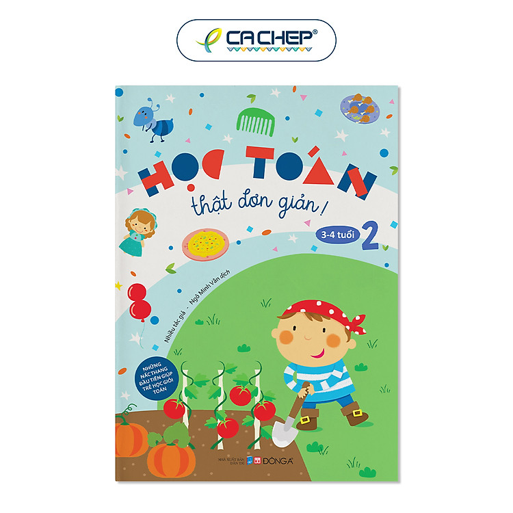 Học Toán Thật Đơn Giản: 3-4 Tuổi – Tập 2