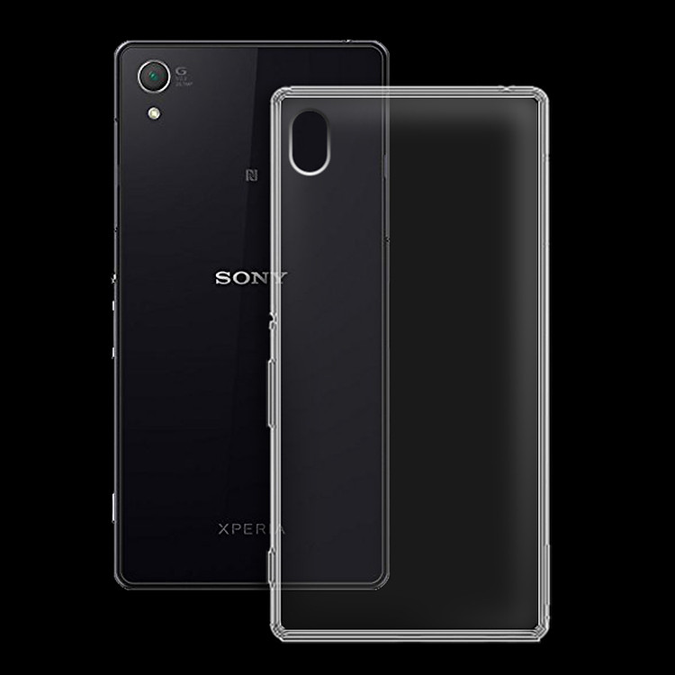 Ốp lưng cho Sony Xperia Z2 - 01148 - Ốp dẻo trong - Hàng Chính Hãng