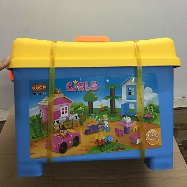 Mua tại Tiki: Mua Đồ chơi lắp ráp Cogo 103 viên Chính hãng Ưu đãi