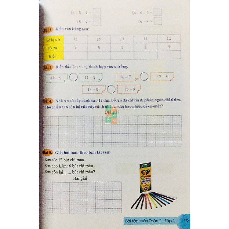 Bài Tập Tuần Toán 2 (Cánh Diều) - Ảnh 7