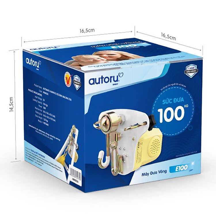 Mua Máy Đưa Võng Autoru E100 USB 100kg Chính hãng Giá rẻ - Hình ảnh 3