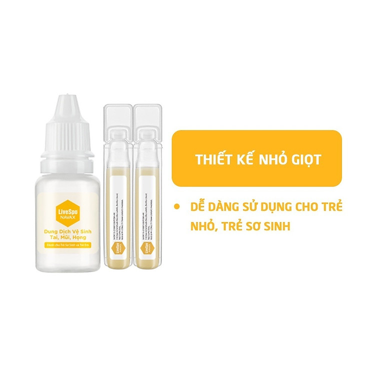 Mua Dung Dịch Vệ Sinh Tai Mũi Họng Livespo Chính hãng Giá tốt - Hình ảnh 2