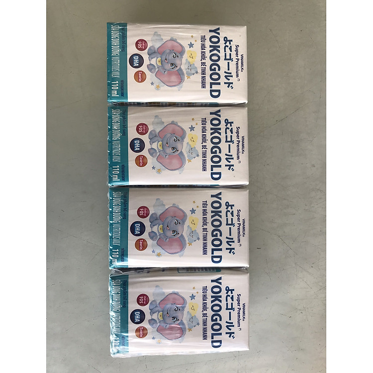 Thùng 48 hộp sữa YOKOGOLD 110ml Tin cậy Giá rẻ - Hình ảnh 4