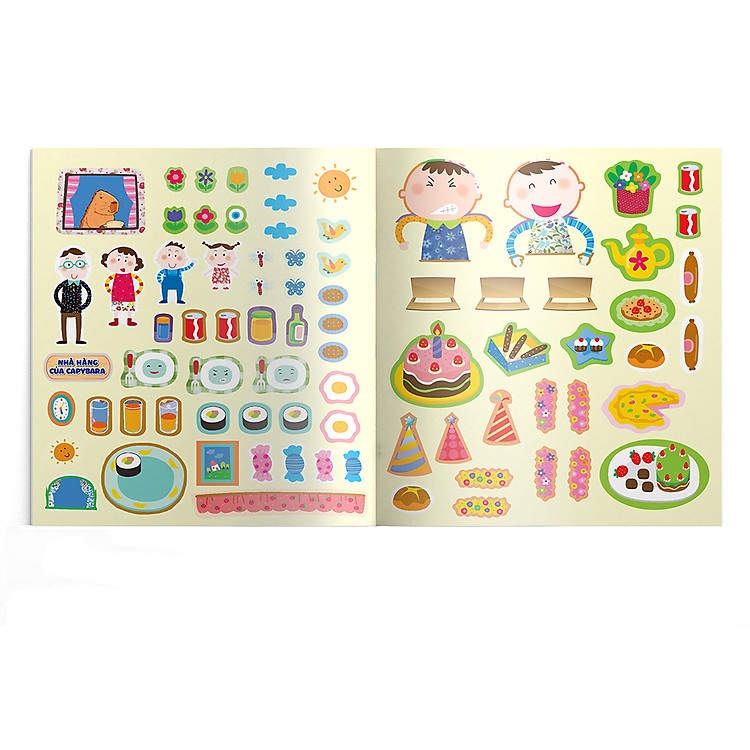 Nhà hàng của Capybara - Sticker sáng tạo CQ - Ảnh 3