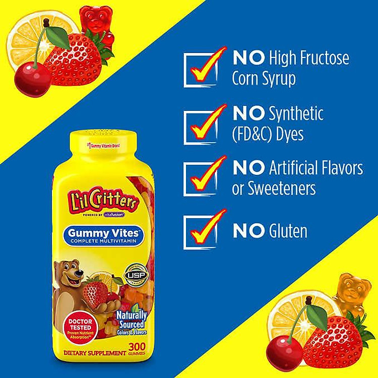 Nơi mua Kẹo dẻo Vitamin cho bé L’il Critters Chất lượng Tiết kiệm - Hình ảnh 5