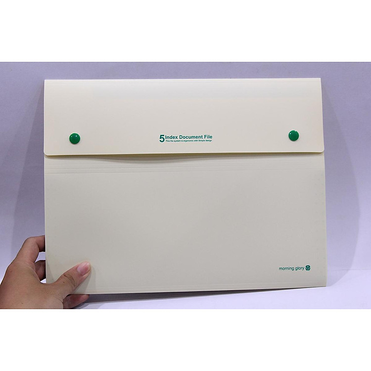 Bìa 5 Ngăn Morning Glory 79155 - Màu Ngà - Ảnh 3