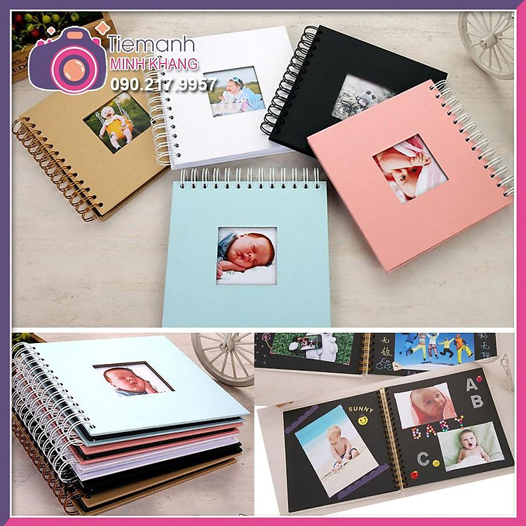 Album dán ảnh, scrapbook, album ảnh